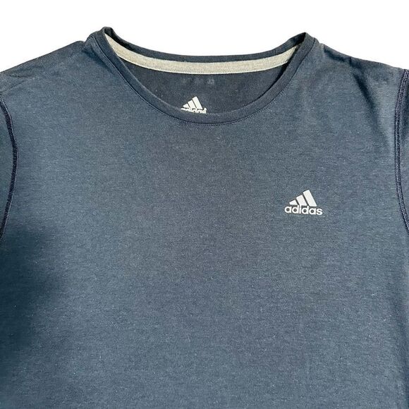 Blue Adidas short sleeve Climalite T-shirt - Picture 1 of 7